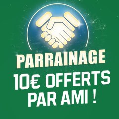 Unibet Parrainage 10 euros par ami